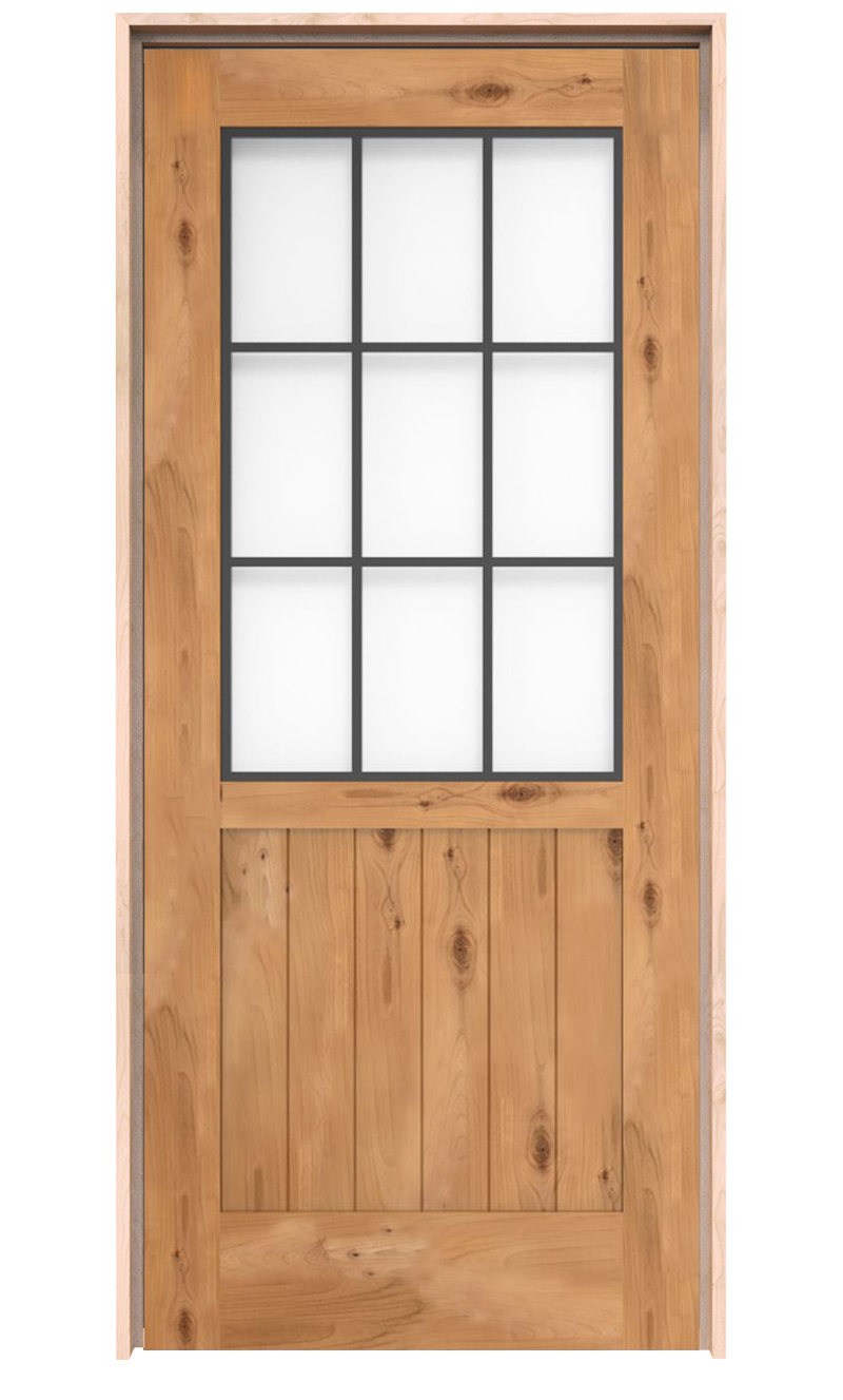 Farmhouse French Half Interior Door