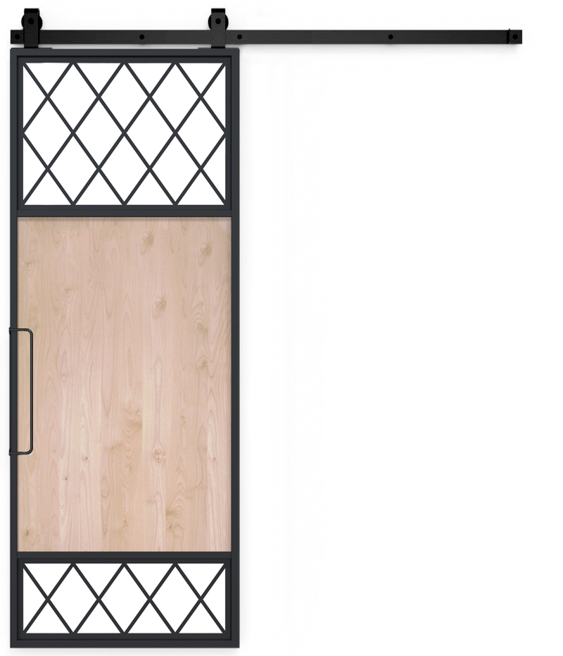 Tiller Shed Barn Door