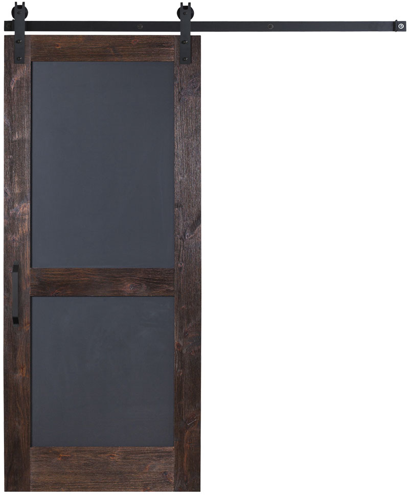 Chalkboard Barn Door Interior Sliding Barn Doors Rustica