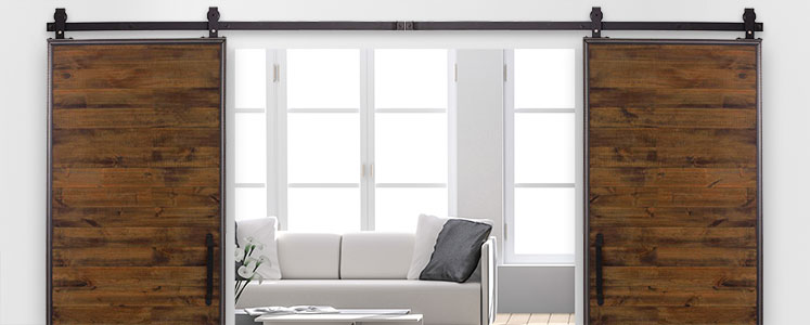 How to Gain Space With Barn Doors