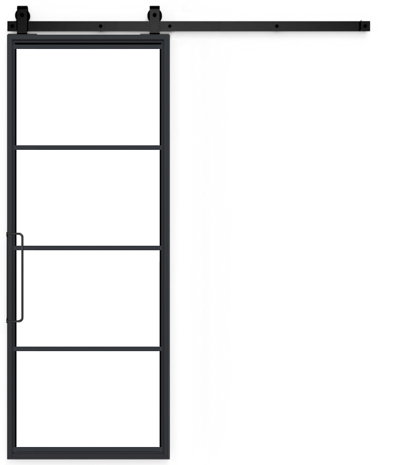 Modern Cottage French Barn Door