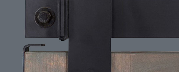 How to Order Flat Track Barn Door Hardware (With or Without Holes)
