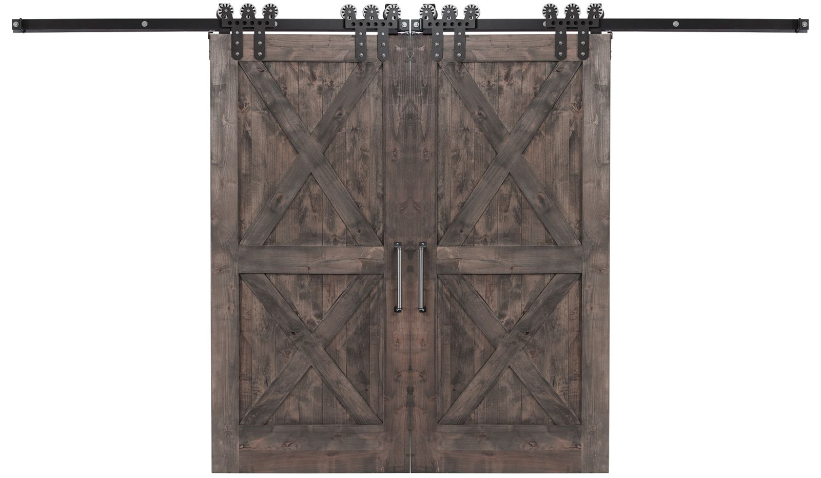 Double X Double Barn Door