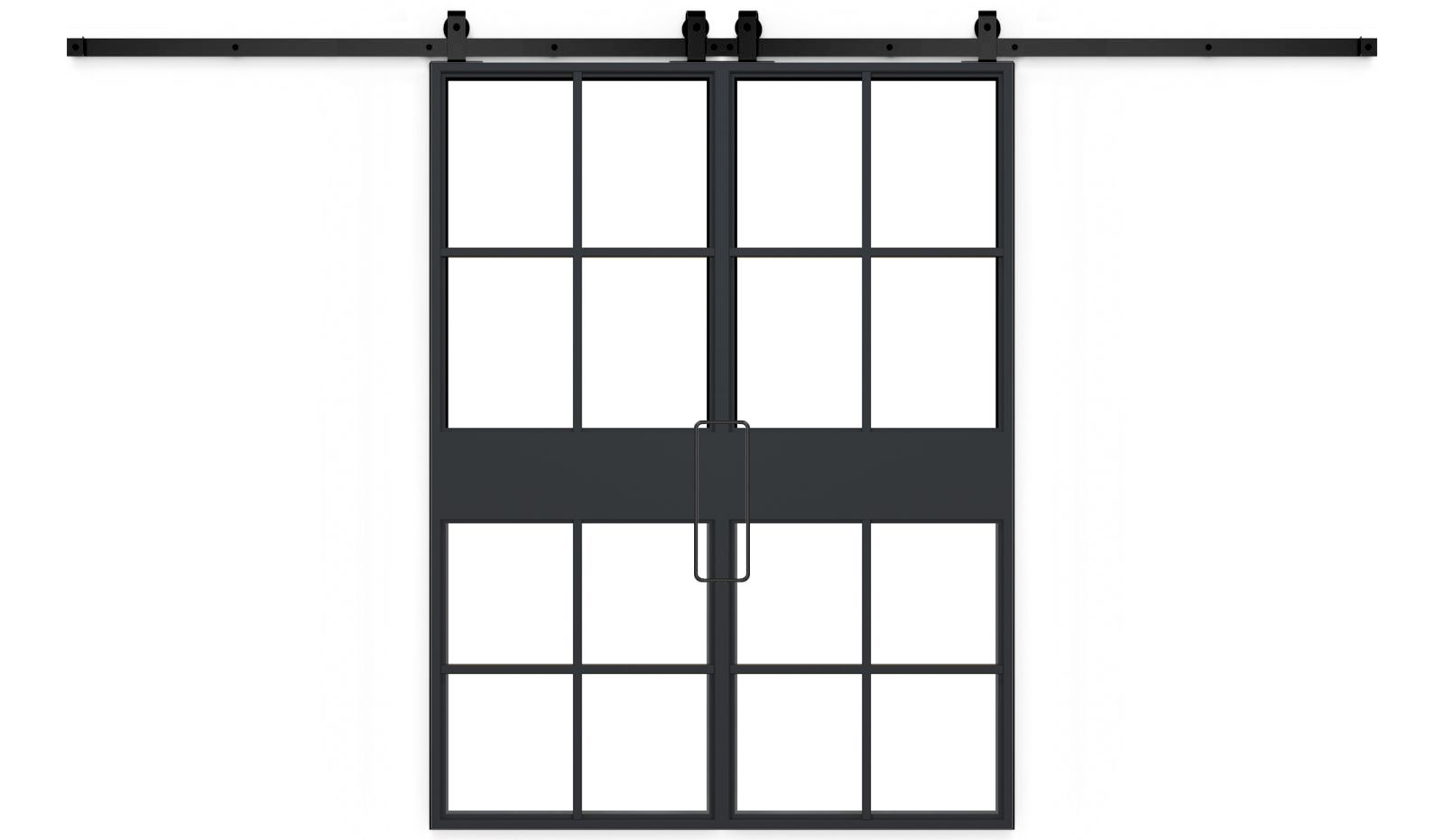 Terrace Double Barn Door