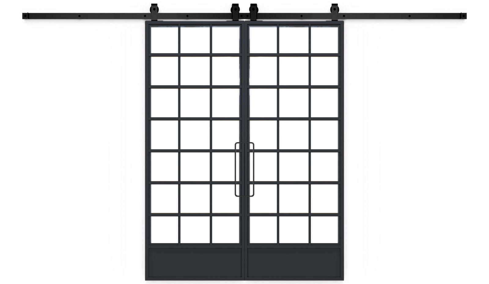 Grand Hall Double Barn Door