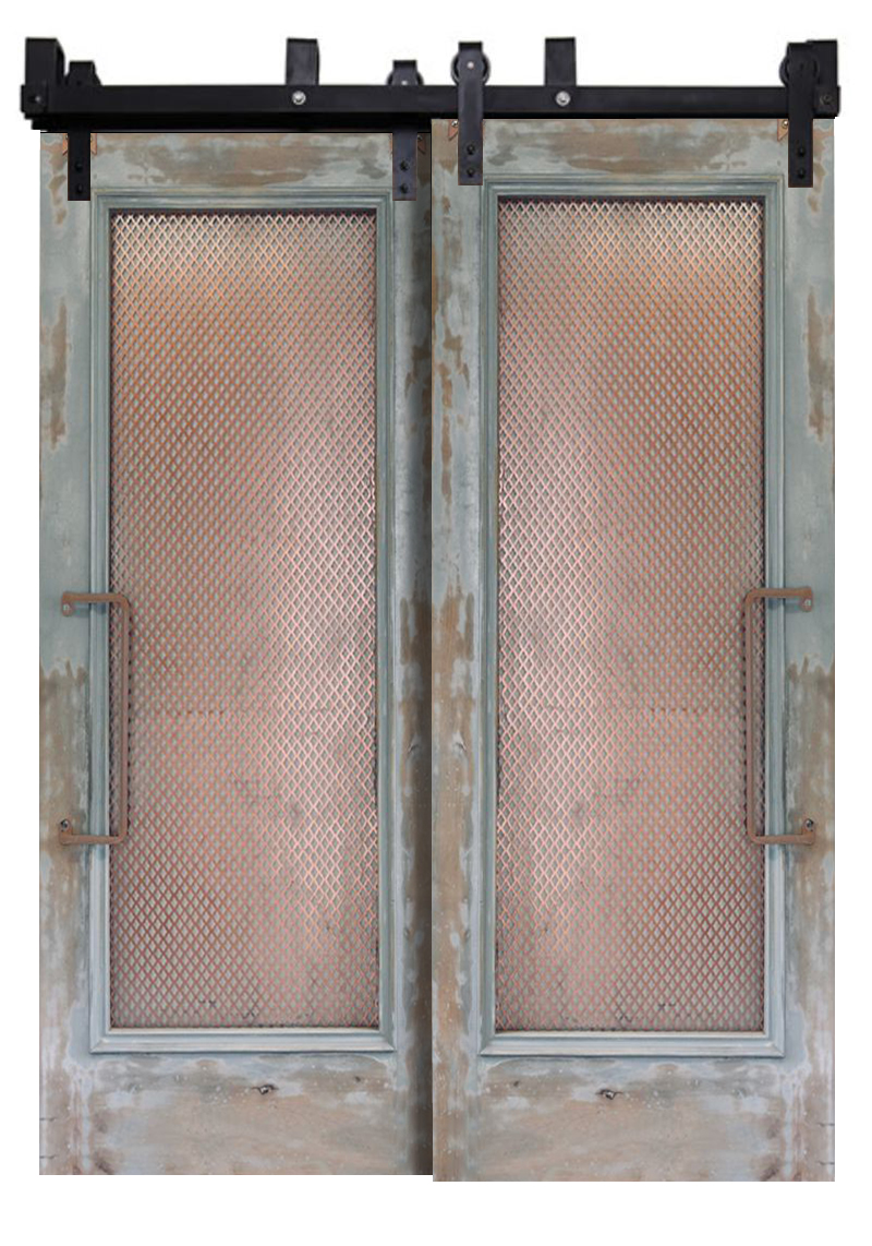 Abandoned Bypassing Barn Doors
