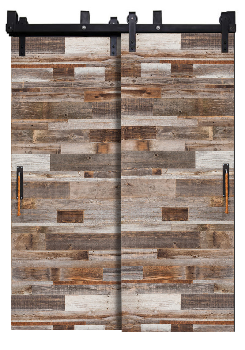 Barn Wood Reclaimed Bypassing Barn Doors
