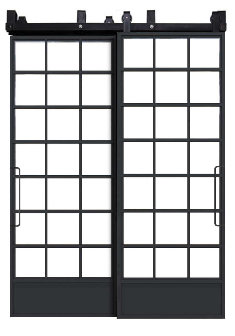 Grand Hall Bypassing Barn Doors