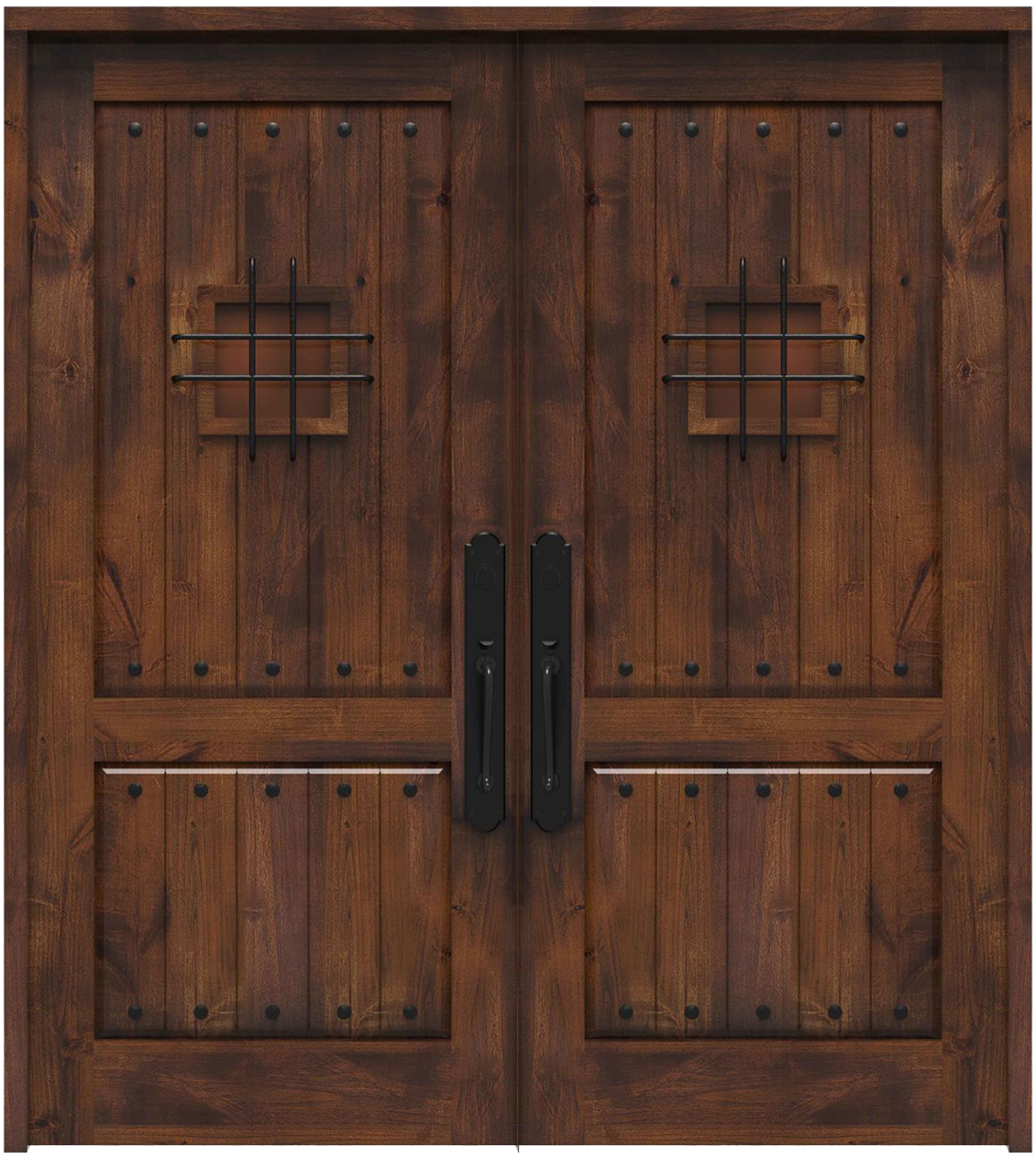 Rust double doors фото 50