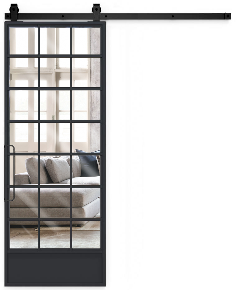 Grand Hall Mirror Barn Door