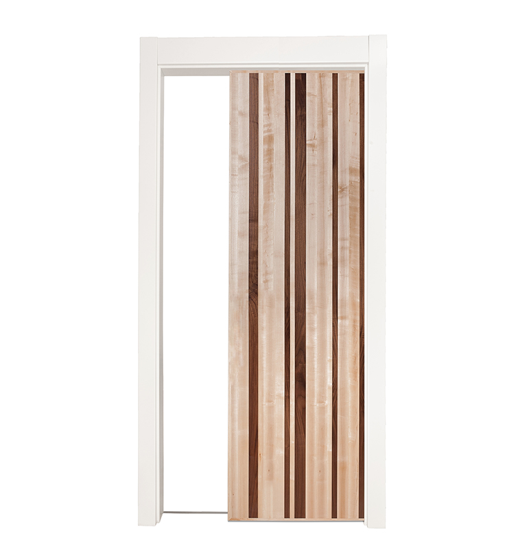 Modern Slab Single Pocket Door