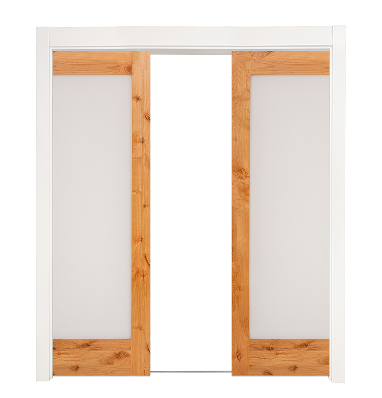 Pearce Double Converging Pocket Doors