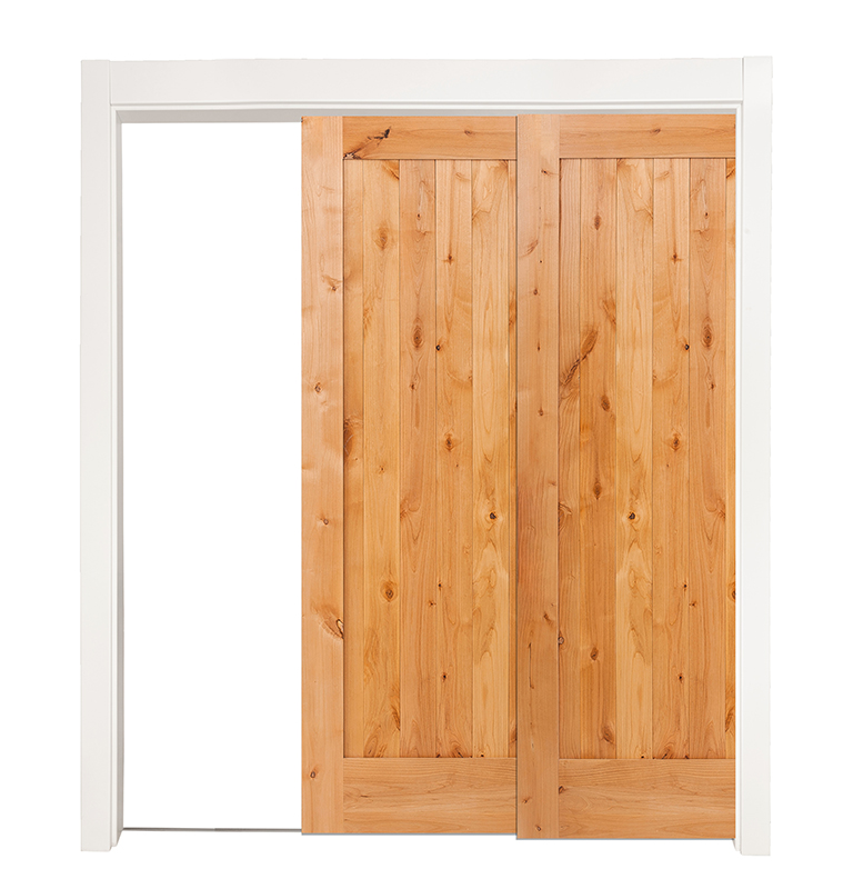 Lewiston Bypassing Pocket Doors