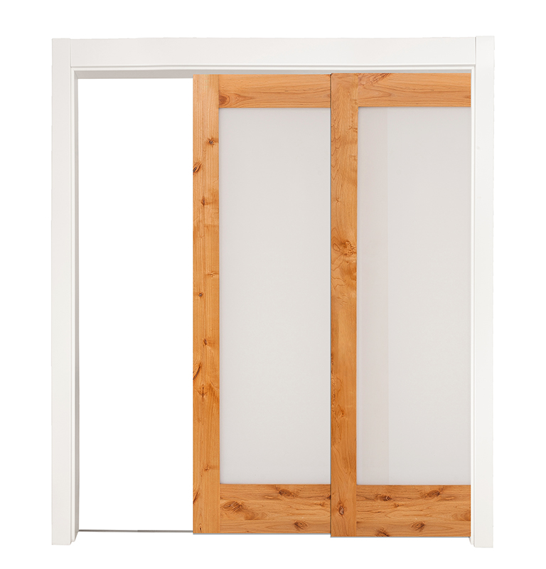 Pearce Bypassing Pocket Doors