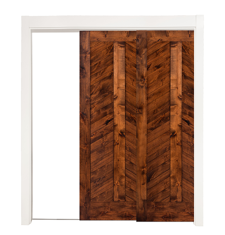 Heartland Chevron Bypassing Pocket Doors