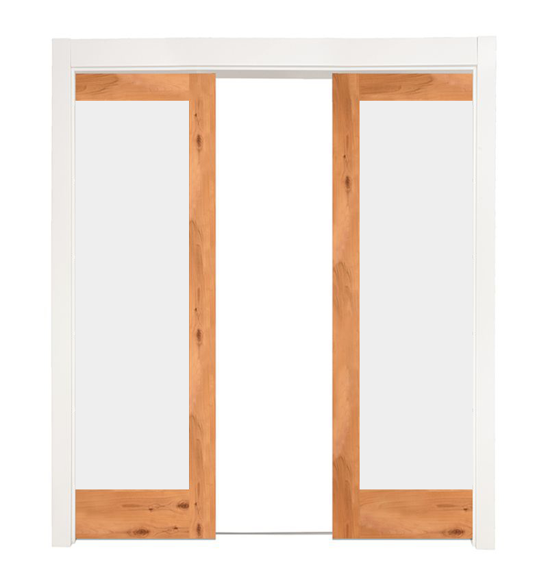 Manor Double Converging Pocket Doors
