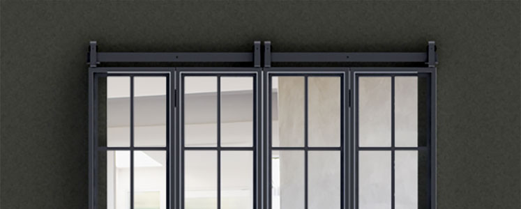 Change Your Space–Bifold Barn Doors