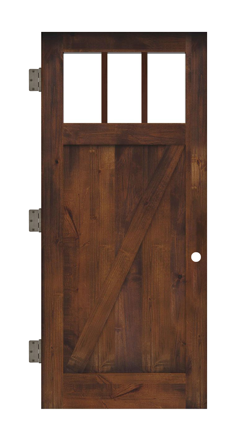 Clover Pass Interior Slab Door