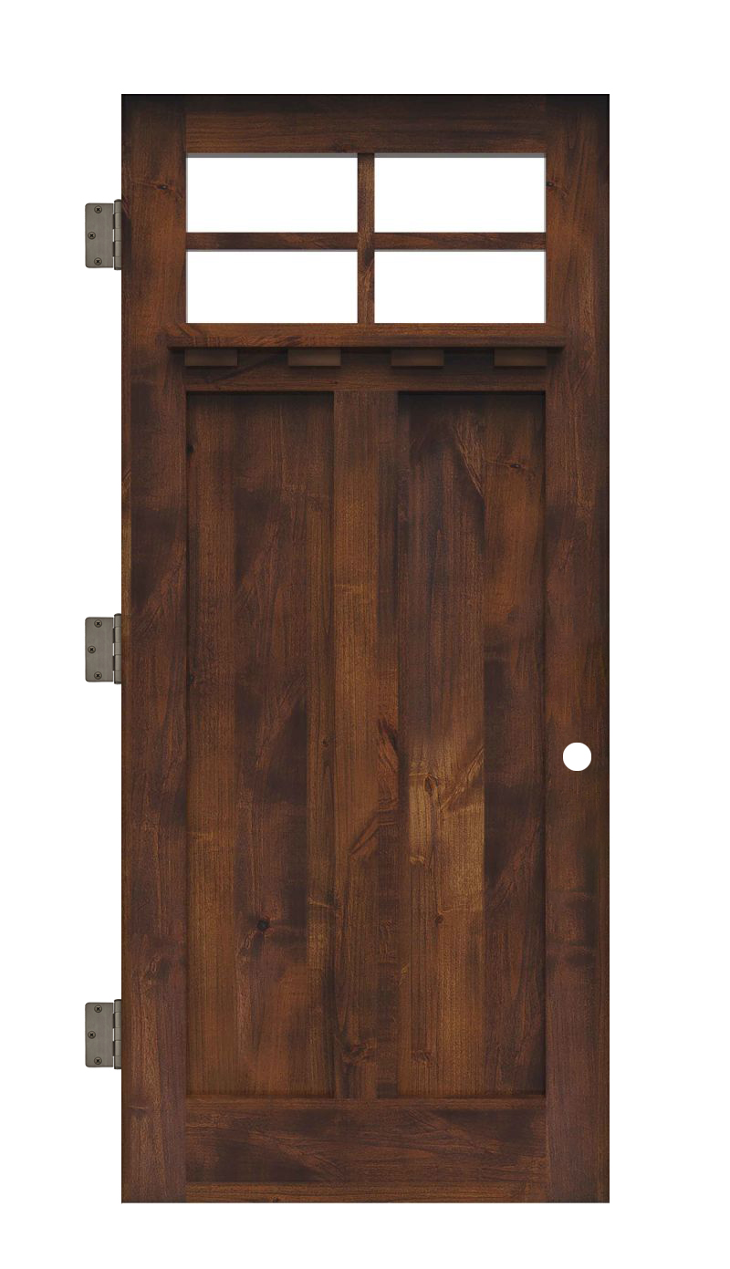 Left Fork Interior Slab Door