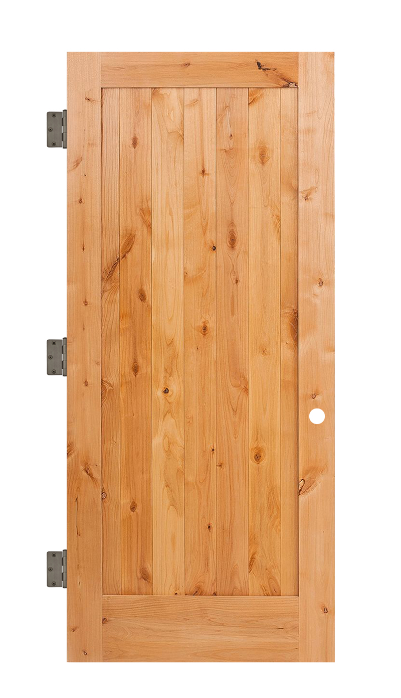 Vertical Lewiston Interior Slab Door