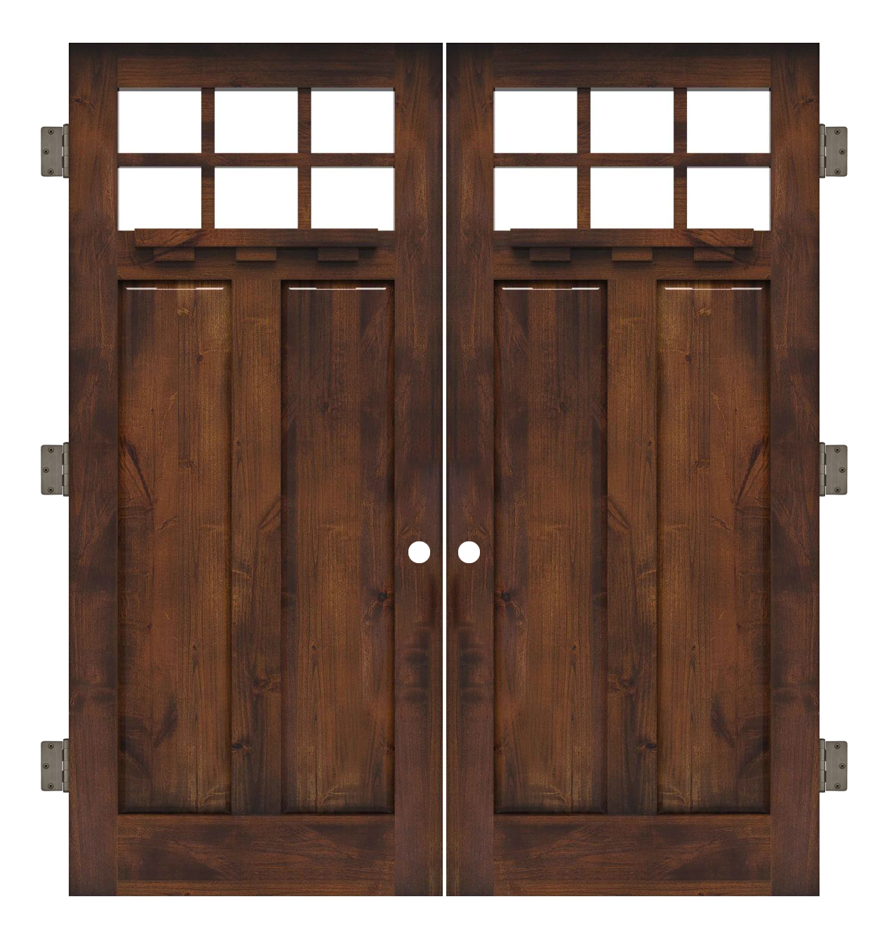 Apprentice Interior Double Slab Door