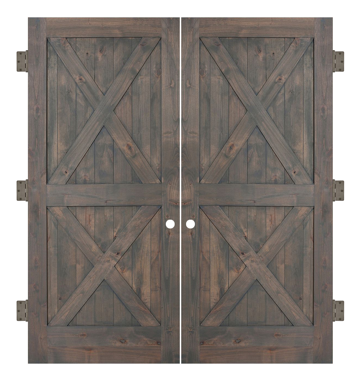 Double X Interior Double Slab Door