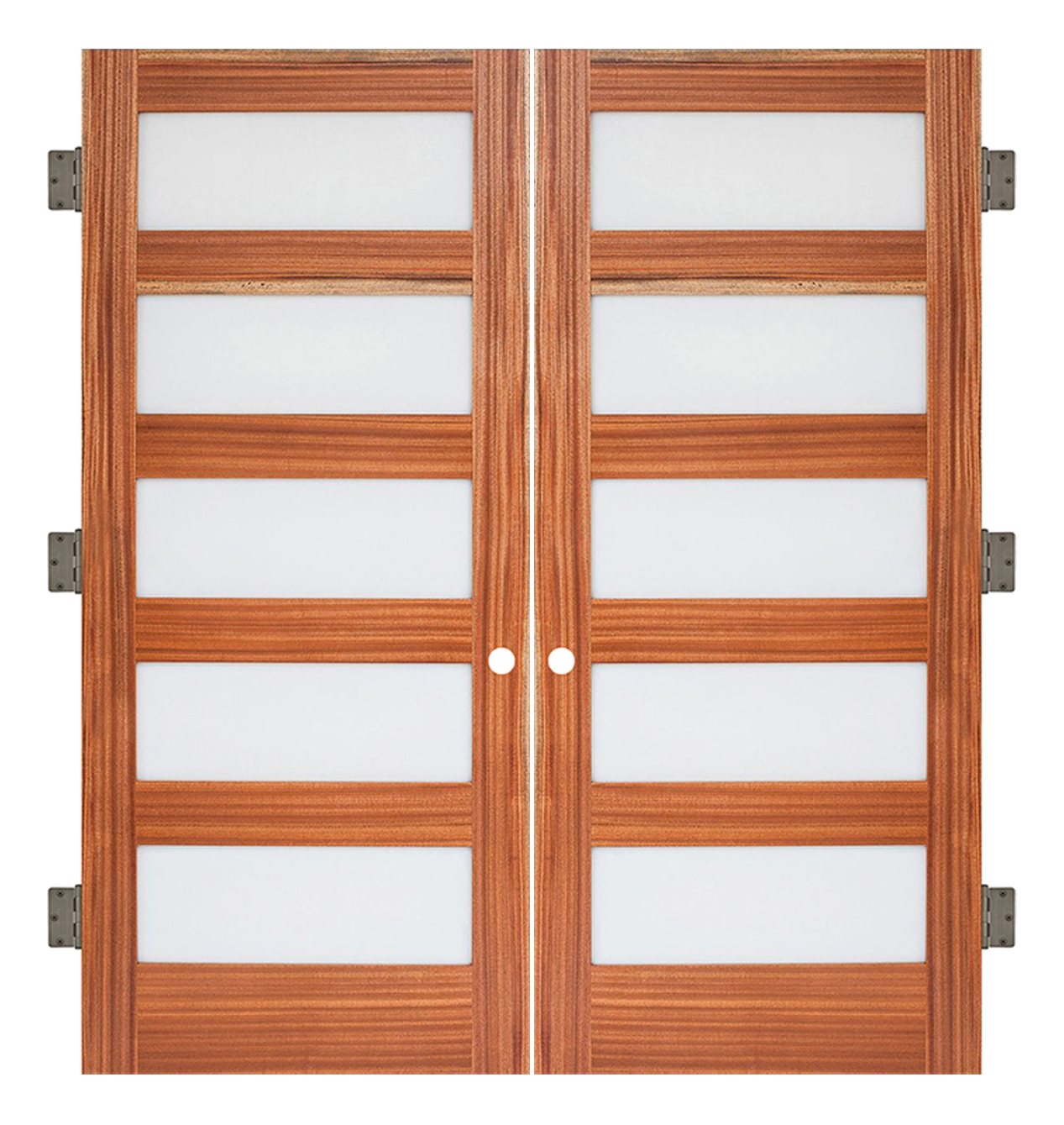 5 Panel Interior Double Slab Door