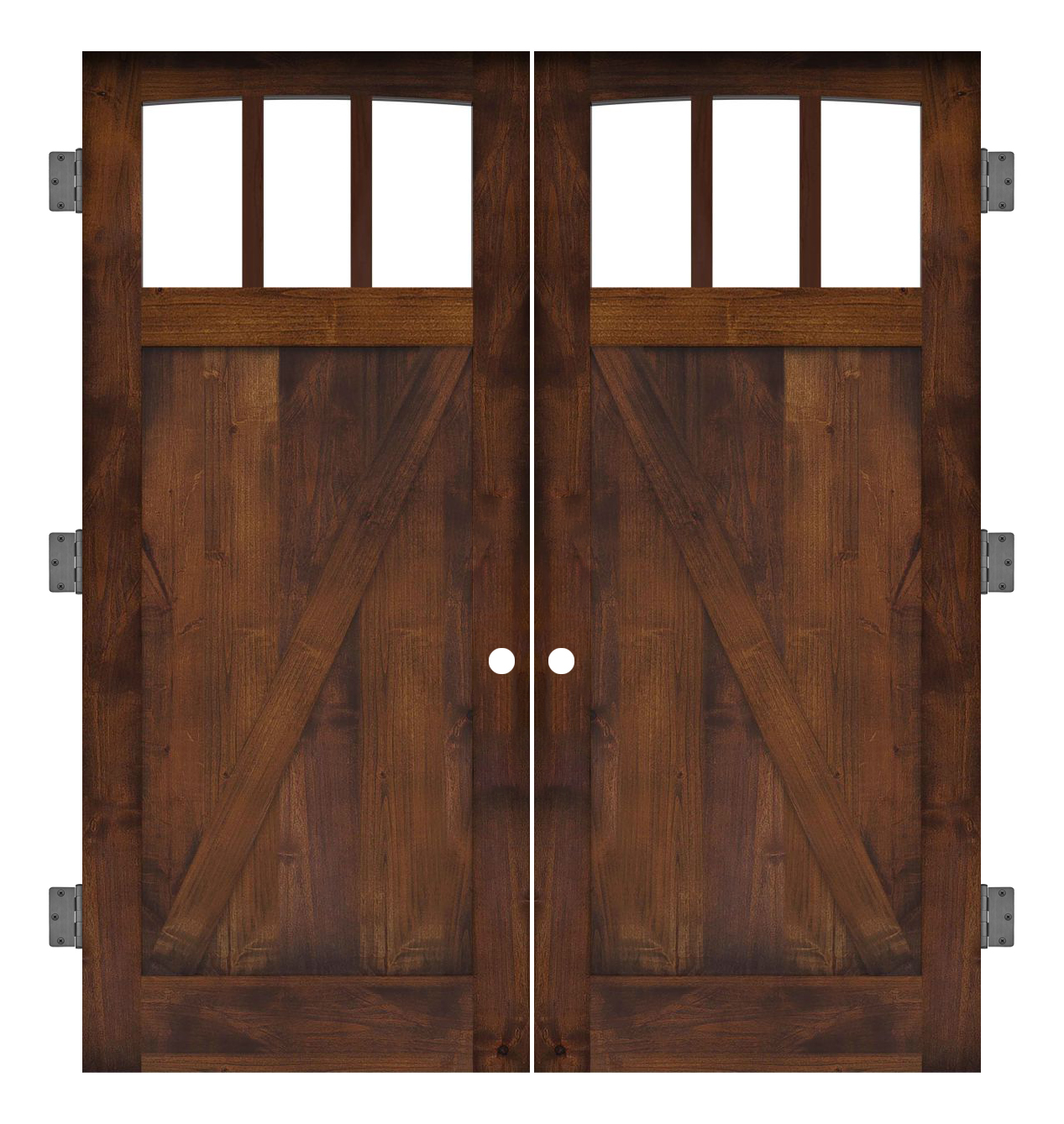 Rendezvous Interior Double Slab Door