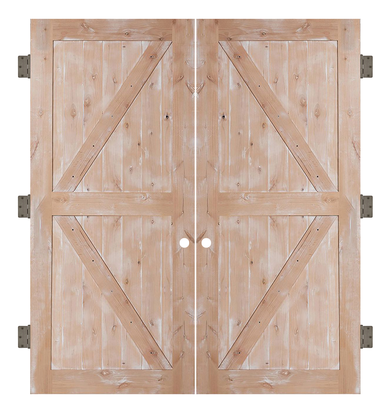 Stable Interior Double Slab Door