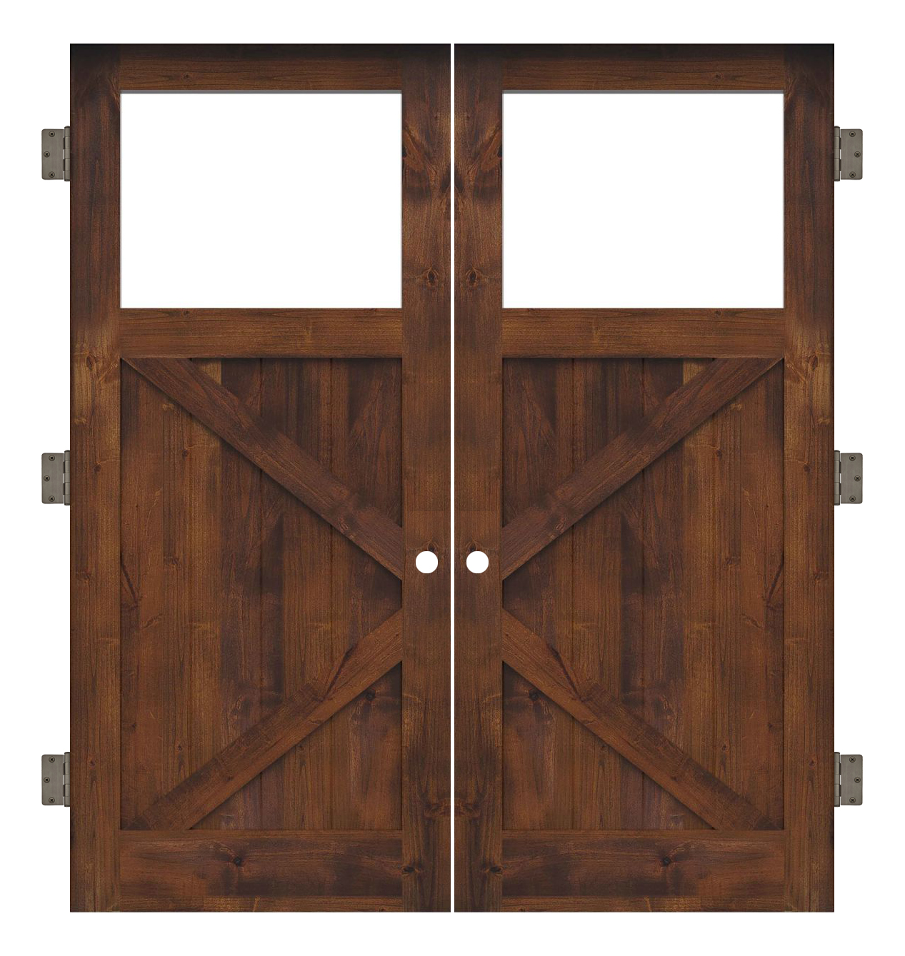 Shoemaker Interior Double Slab Door