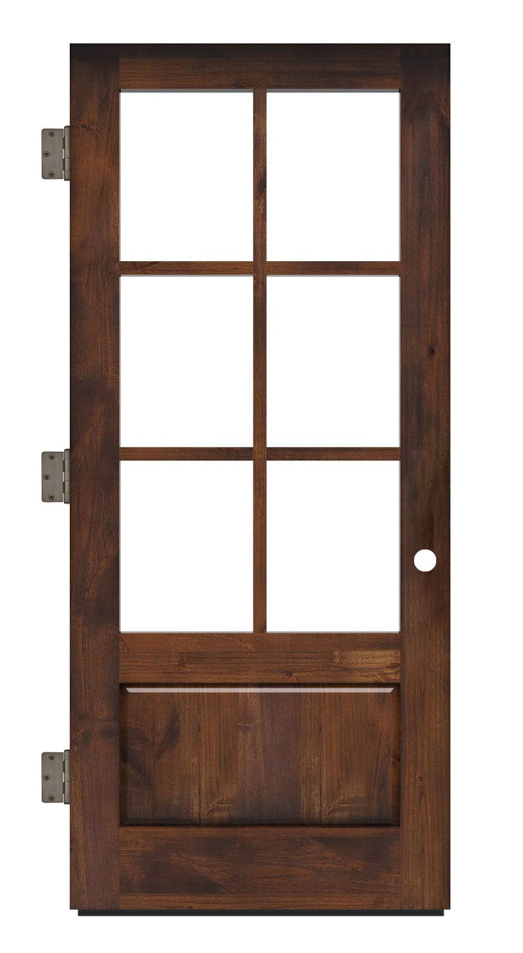 Boat House Exterior Slab Door