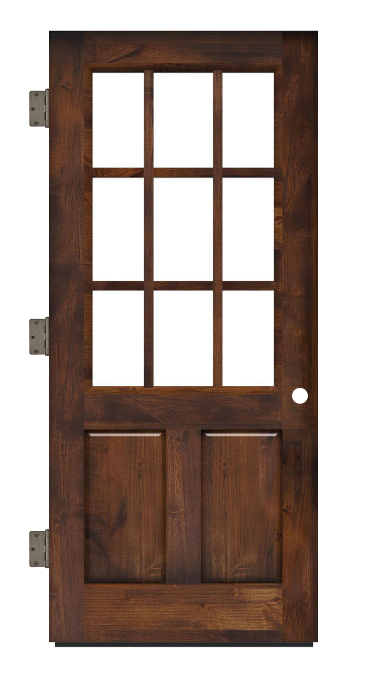 Lake House Exterior Slab Door
