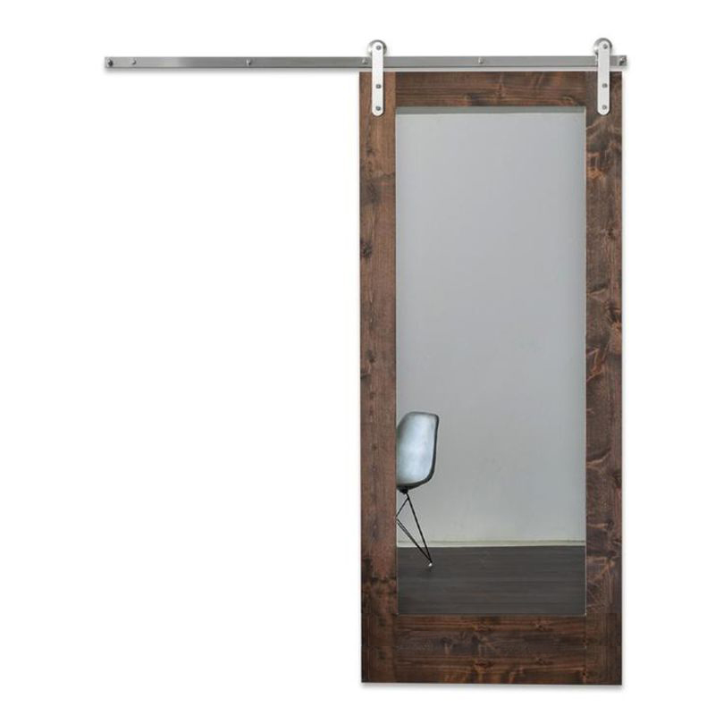 Modern Mirror Barn Door Artisan Hardware Modern Mirror Barn Door Artisan Hardware