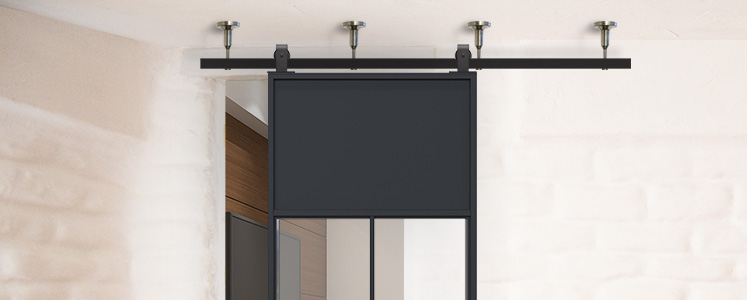 Ceiling Mount Barn Door Hardware