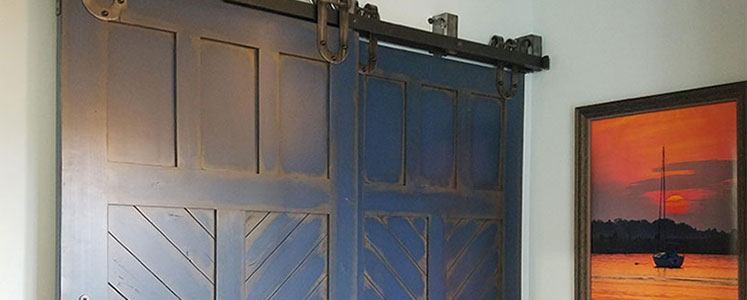 The Chevron Barn Door