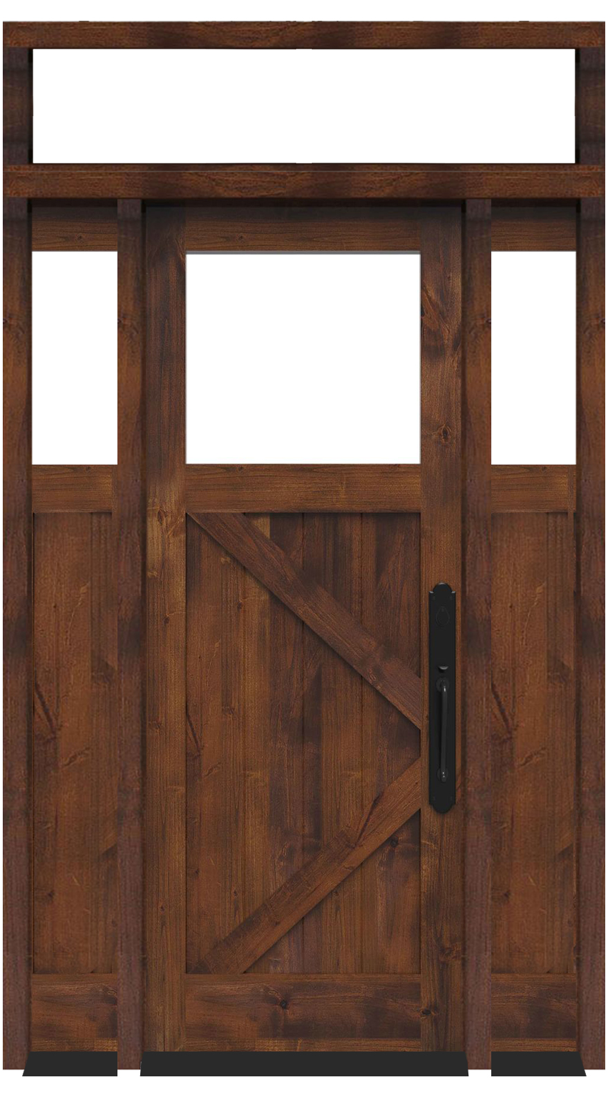 Shoemaker With Sidelights And Transom Window
