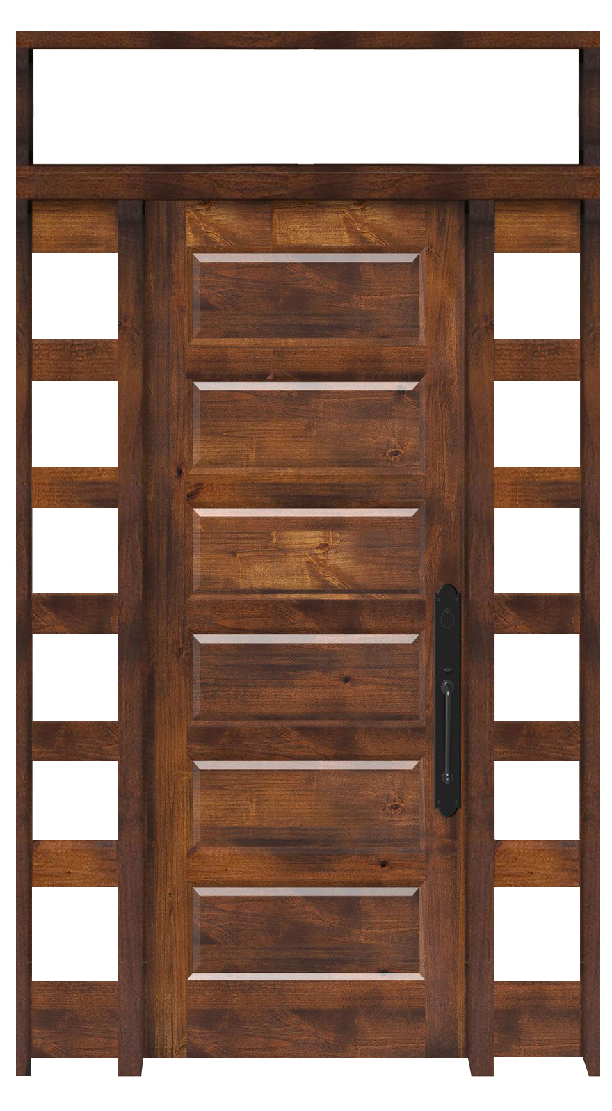 Pioneer With Sidelights And Transom Window