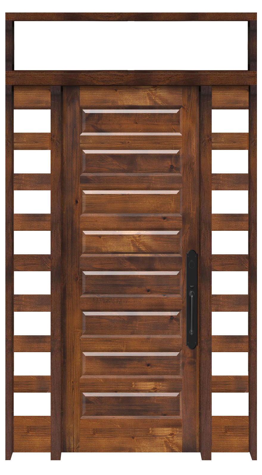 Regal With Sidelights And Transom Window