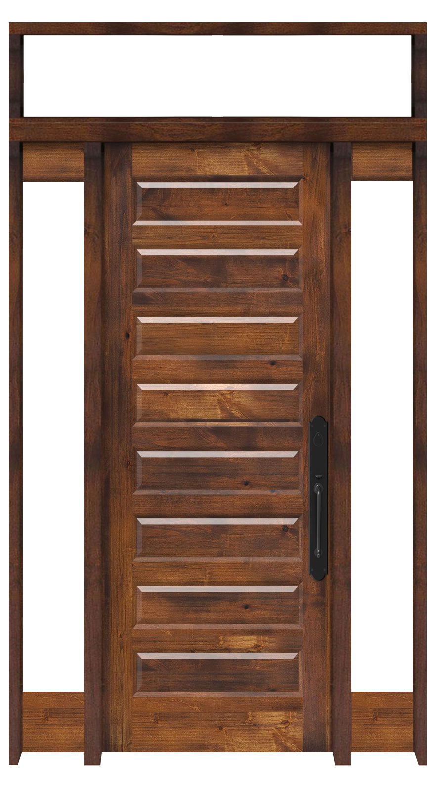 Regal Interior With Sidelights And Transom Window