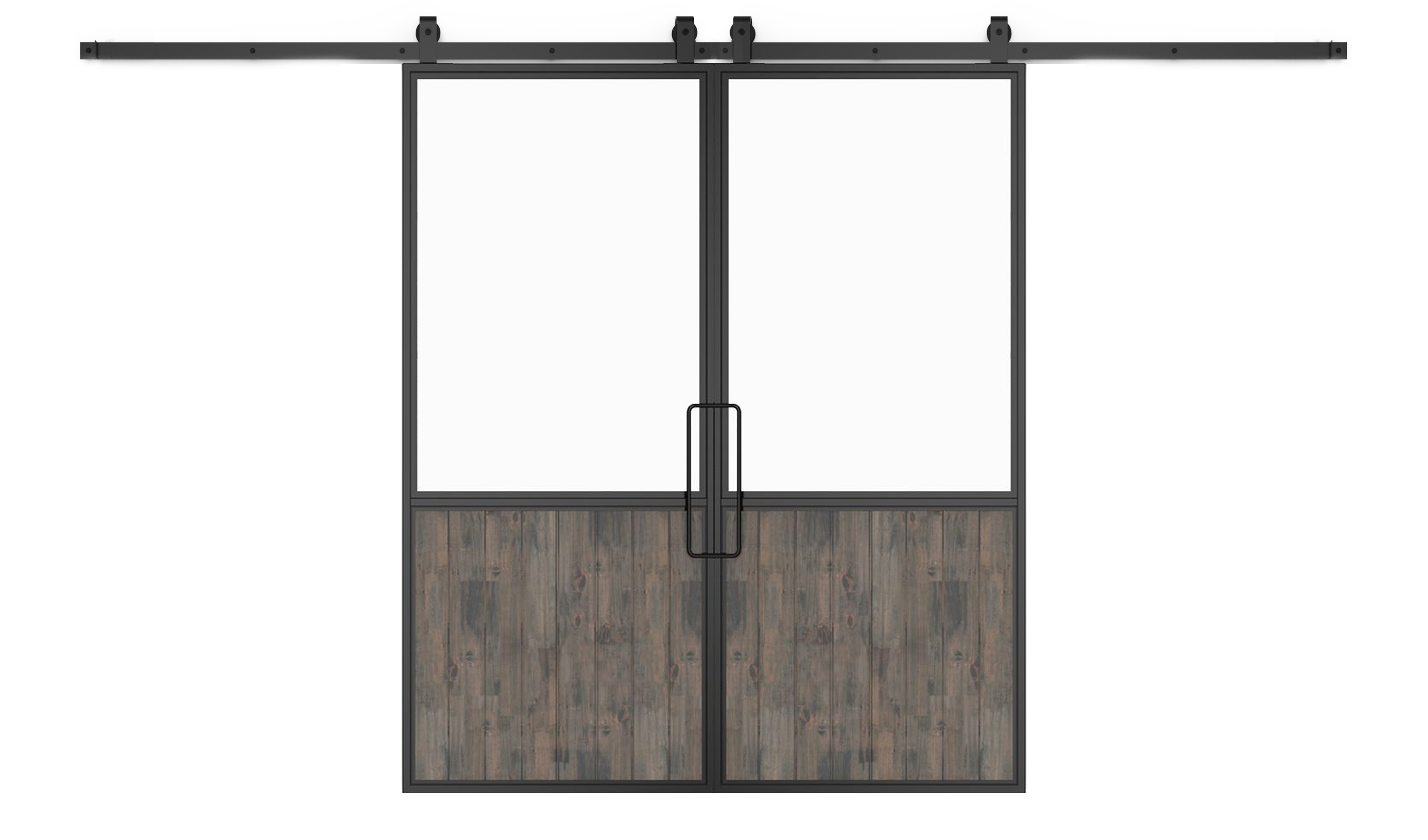 Chalet Double Barn Door