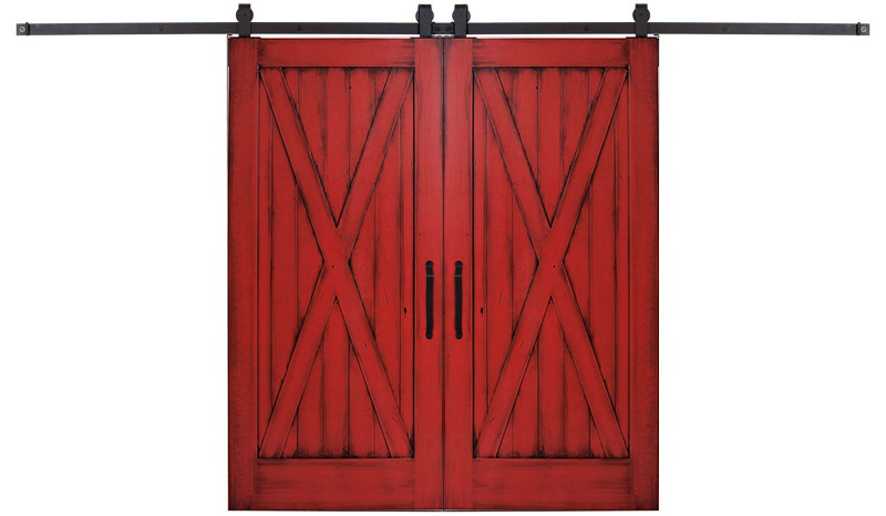 Full X Double Barn Door