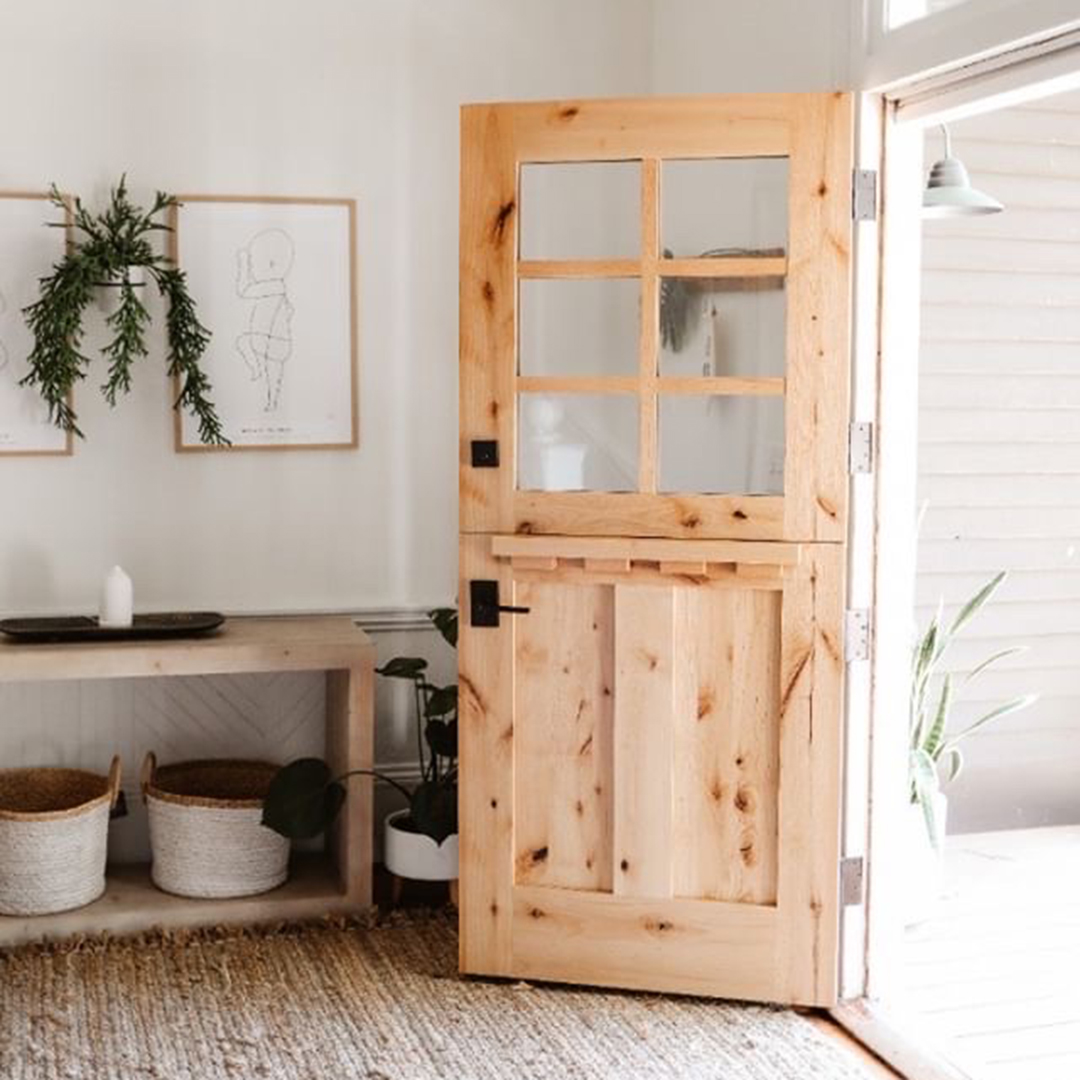 Dutch Door Open