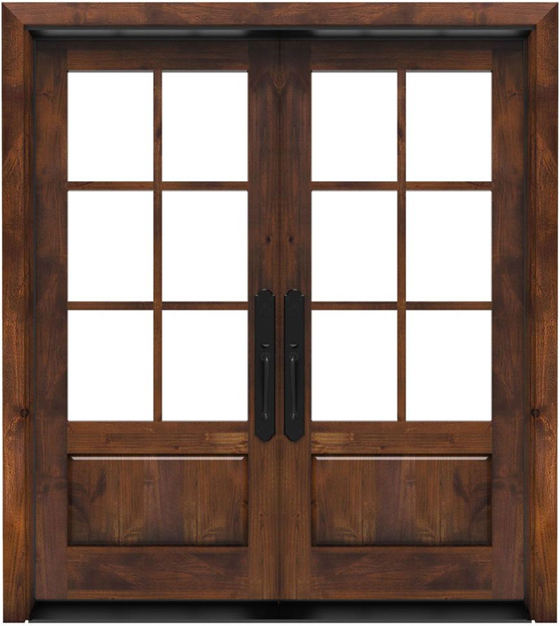 Boat House Double Front Door