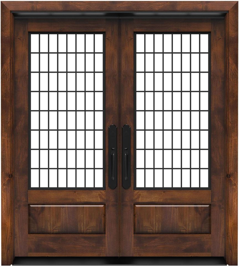 Grindstone Double Front Door