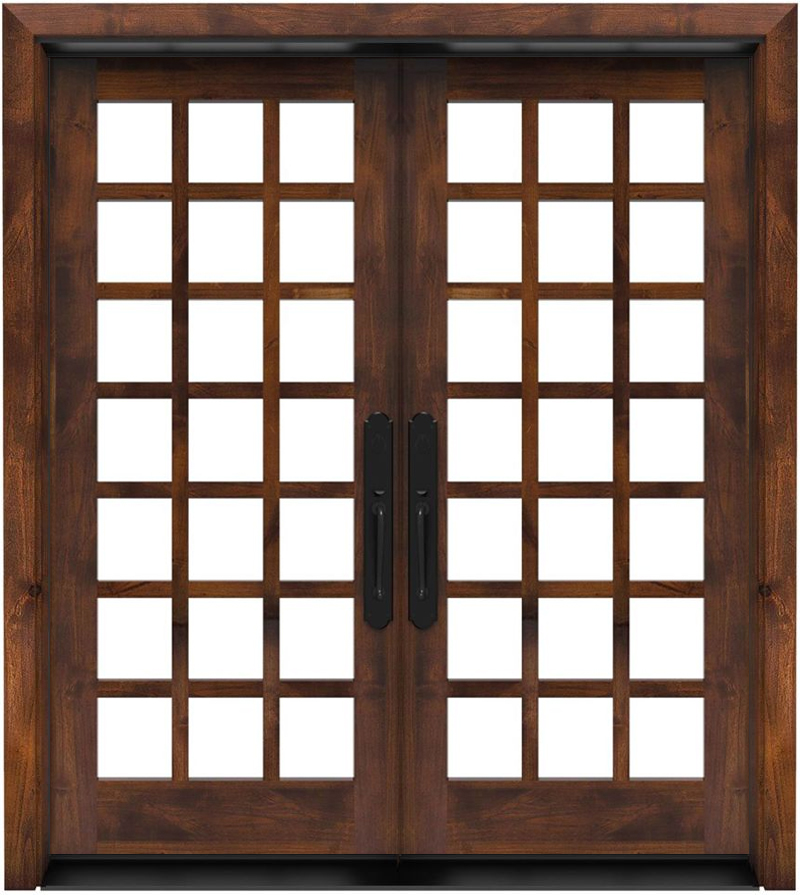 Alpine Double Front Door