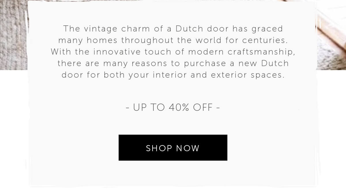 Dutch Doors