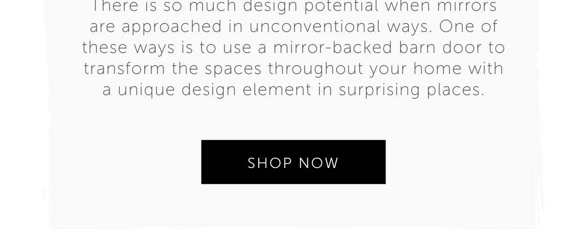 Mirror Barn Doors