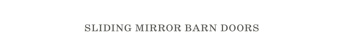 Shop All Mirror Barn Doors