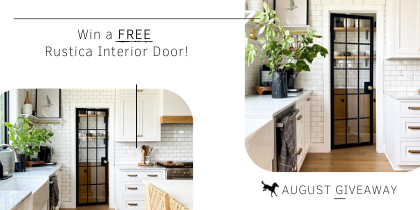 Win a FREE Interior Door from Rustica!