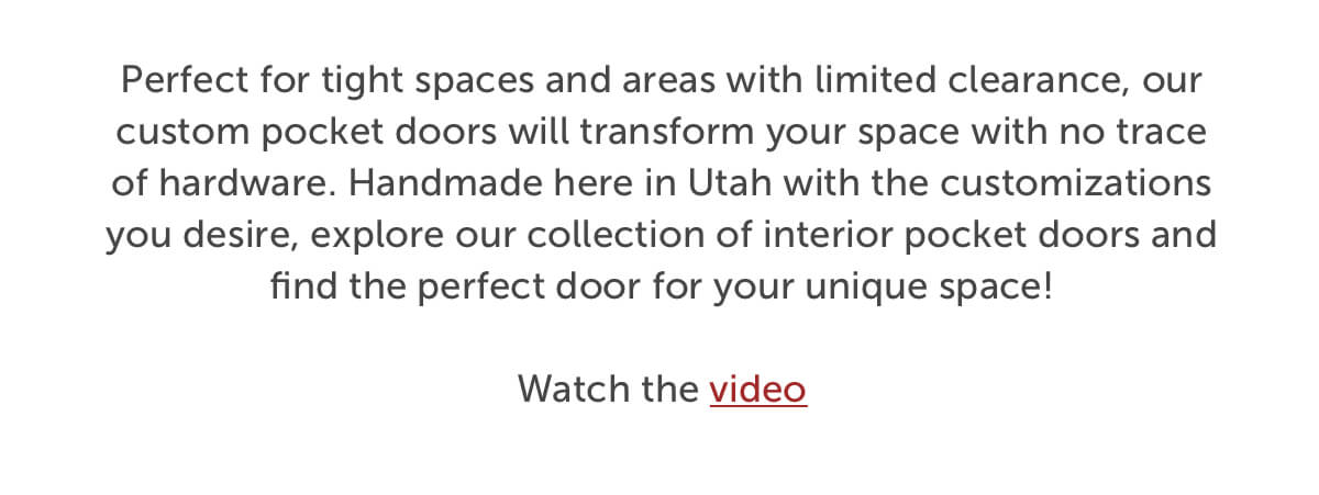 Pocket Doors